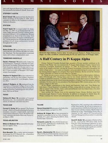 Half Century in Pi Kappa Alpha